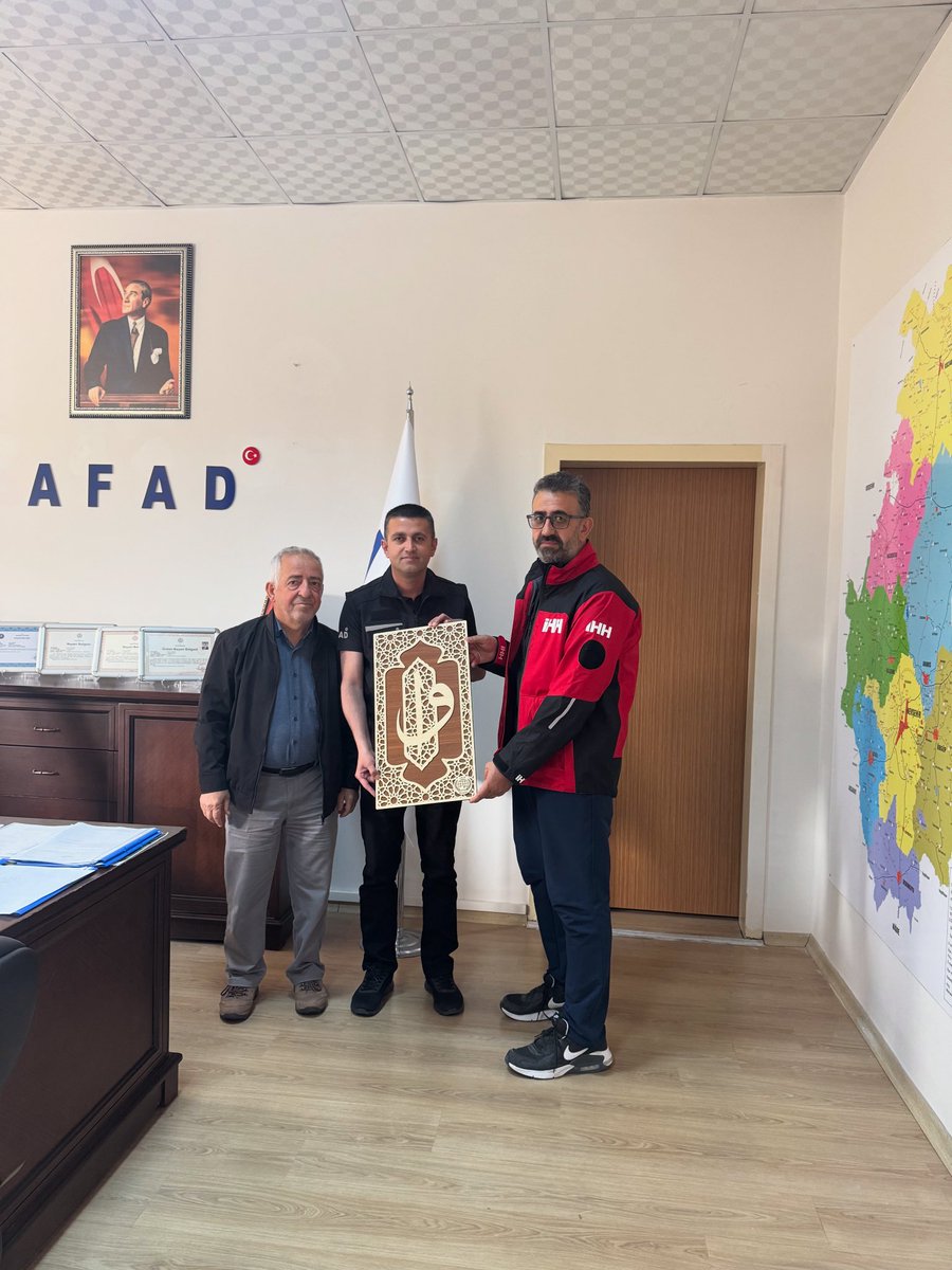 İHH Arama Kurtarma Ekibi, Nevşehir'de Akreditasyon Sınavı Öncesi İl Afet ve Acil Durum Müdürlüğü'nü Ziyaret Etti