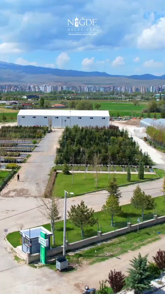 Niğde Belediyesi Fidanlığı, Şehre Yeşil Alan Katkısı Yapmaya Devam Ediyor