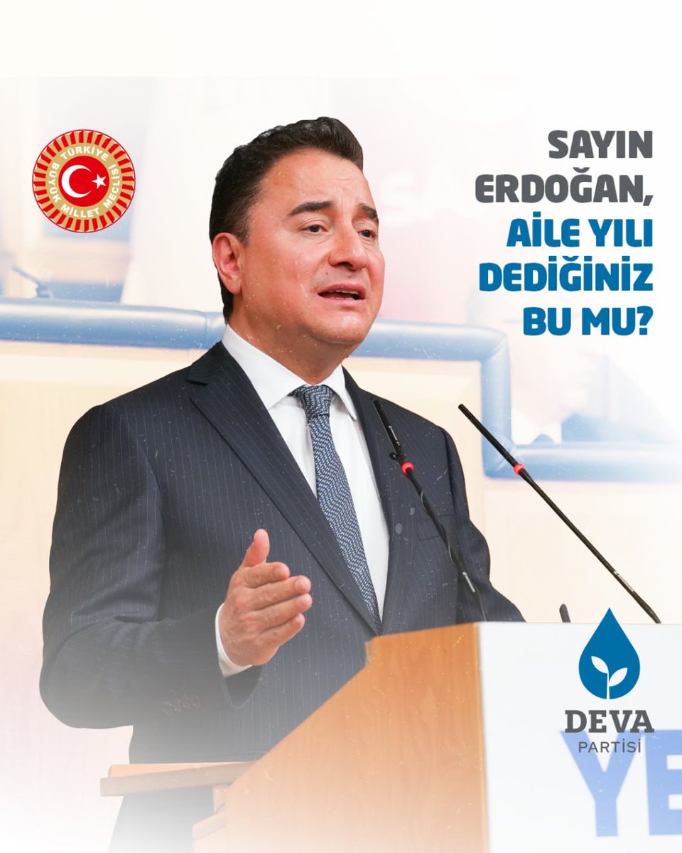Deva Partisi Lideri Babacan: 