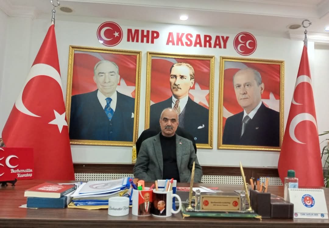 MHP Aksaray İl Başkanlığı'ndan Cuma Mesajı