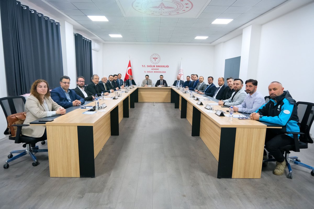 Bölge Acil Sağlık Hizmetleri Koordinasyon Komisyonu Toplantısı Aksaray'da Yapıldı