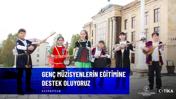 TİKA, Azerbaycan'da Genç Müzisyenlere Eğitim Desteği Sağladı