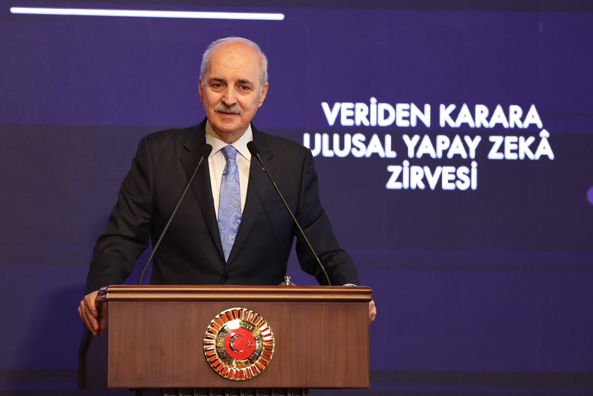 TBMM Başkanı Kurtulmuş, Veriden Karara Yapay Zeka Zirvesi'ne Katıldı