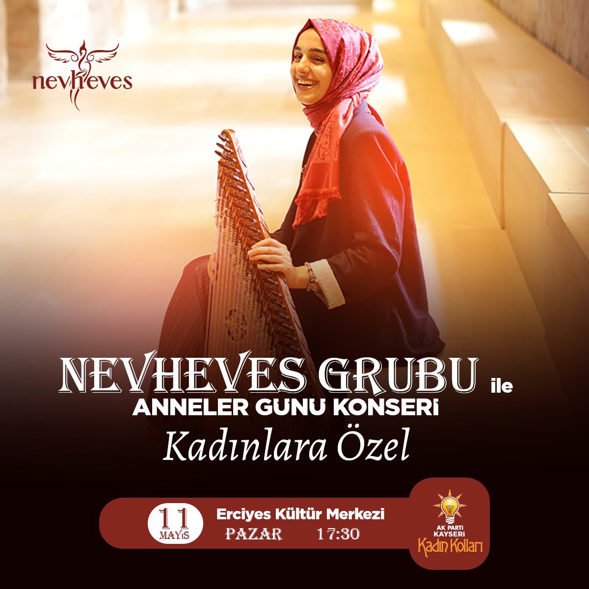 Kayseri'de Anneler Günü Özel Konseri