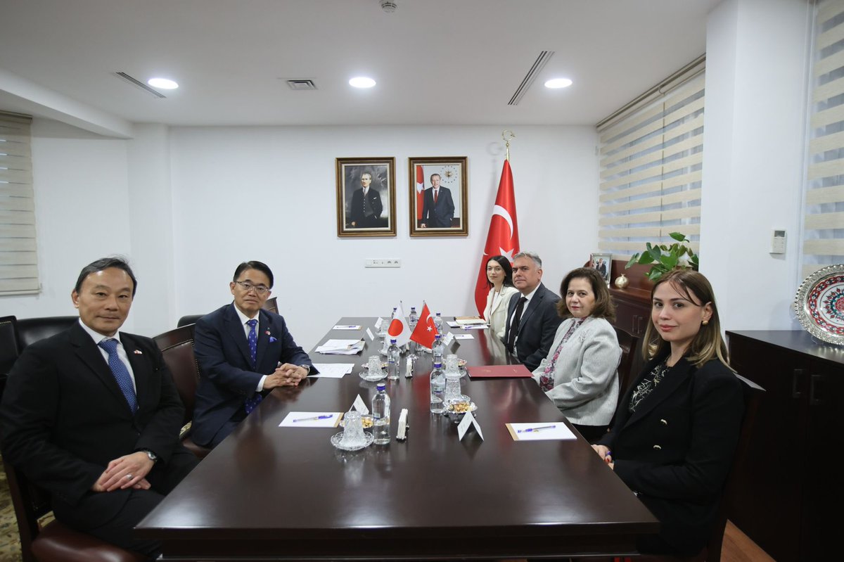 Dışişleri Bakan Yardımcısı Ekinci, Aichi Vilayeti Valisi Omura ile Görüşme Gerçekleştirdi