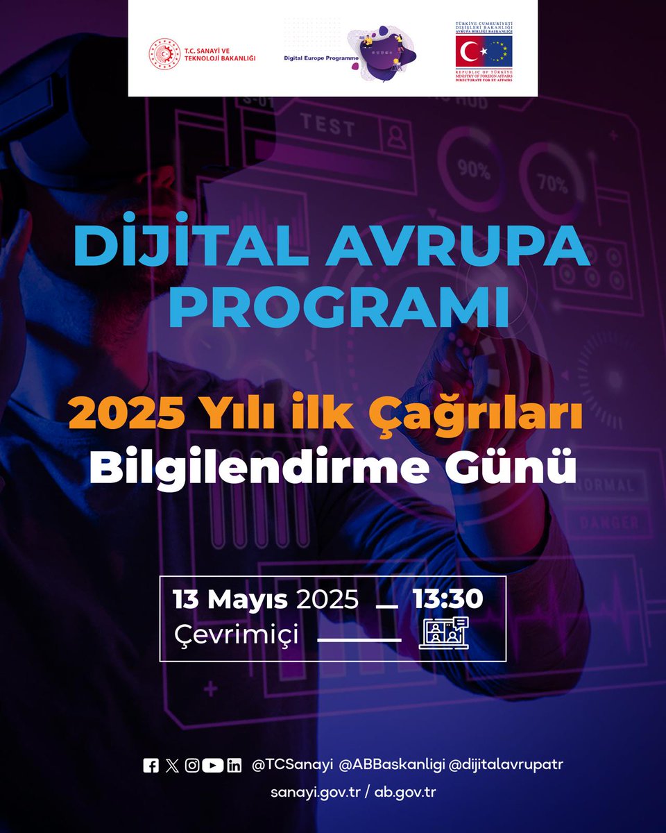 Dışişleri Bakanlığı ve TCSanayi, Dijital Avrupa Programı Hakkında Bilgilendirme Etkinliği Düzenliyor