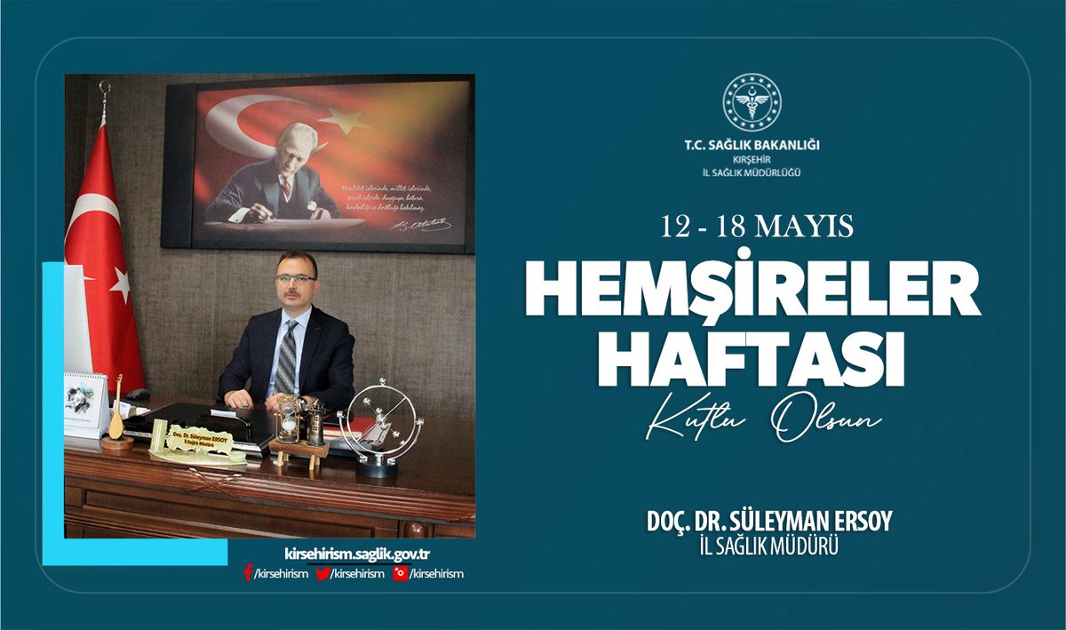 Kırşehir Sağlık Müdürü'nden Hemşireler Haftası Mesajı