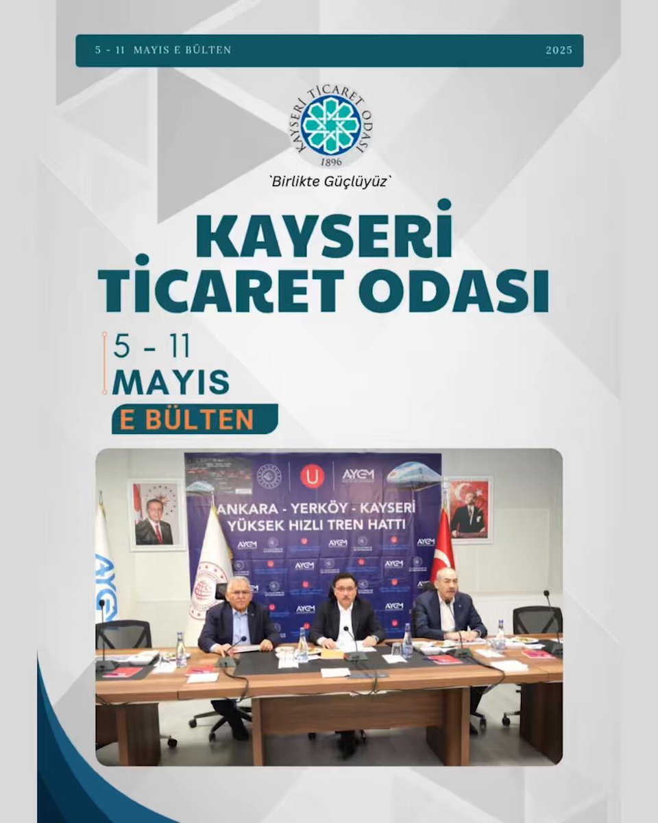 Kayseri Ticaret Odası Mayıs Bülteninde Öne Çıkan Faaliyetler