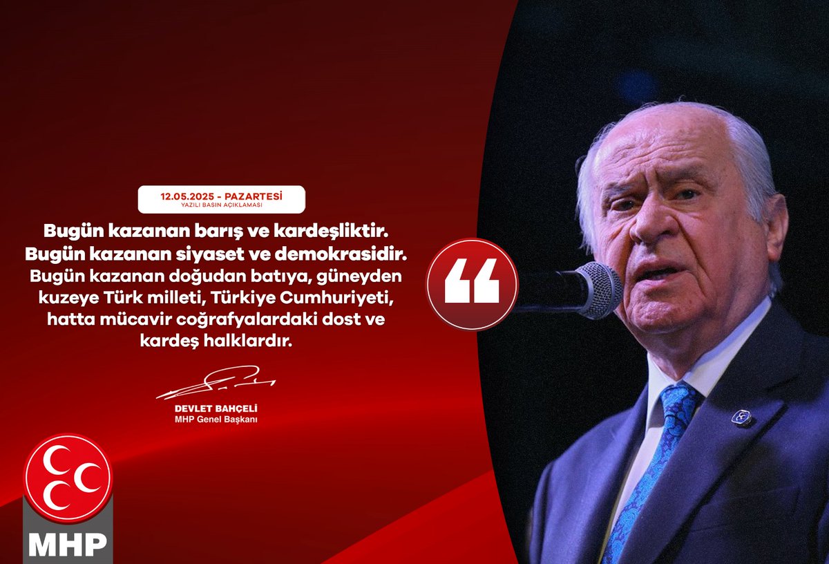 MHP Lideri Bahçeli, Seçim Sonuçlarını Yorumladı: 