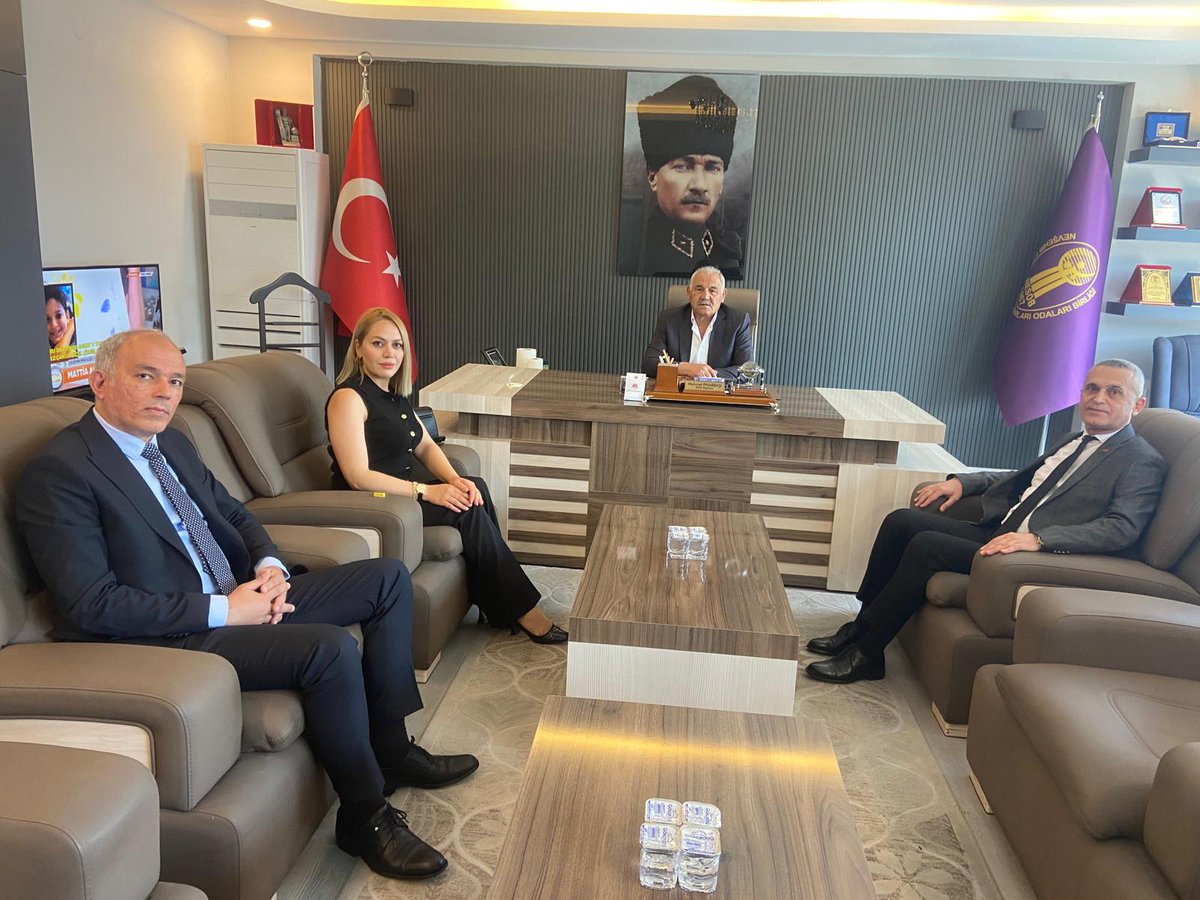 SGK Nevşehir İl Müdürü Pınarbaşı'yı Ziyaret Etti
