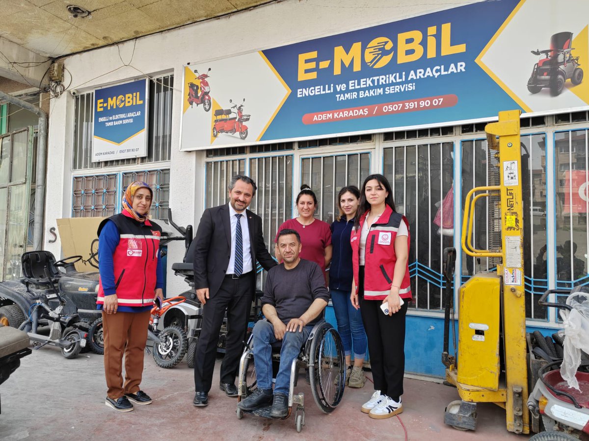 Nevşehir Aile ve Sosyal Hizmetler İl Müdürü, Engelliler ve Yaşlılar Derneği Nevşehir Şubesini Ziyaret Etti