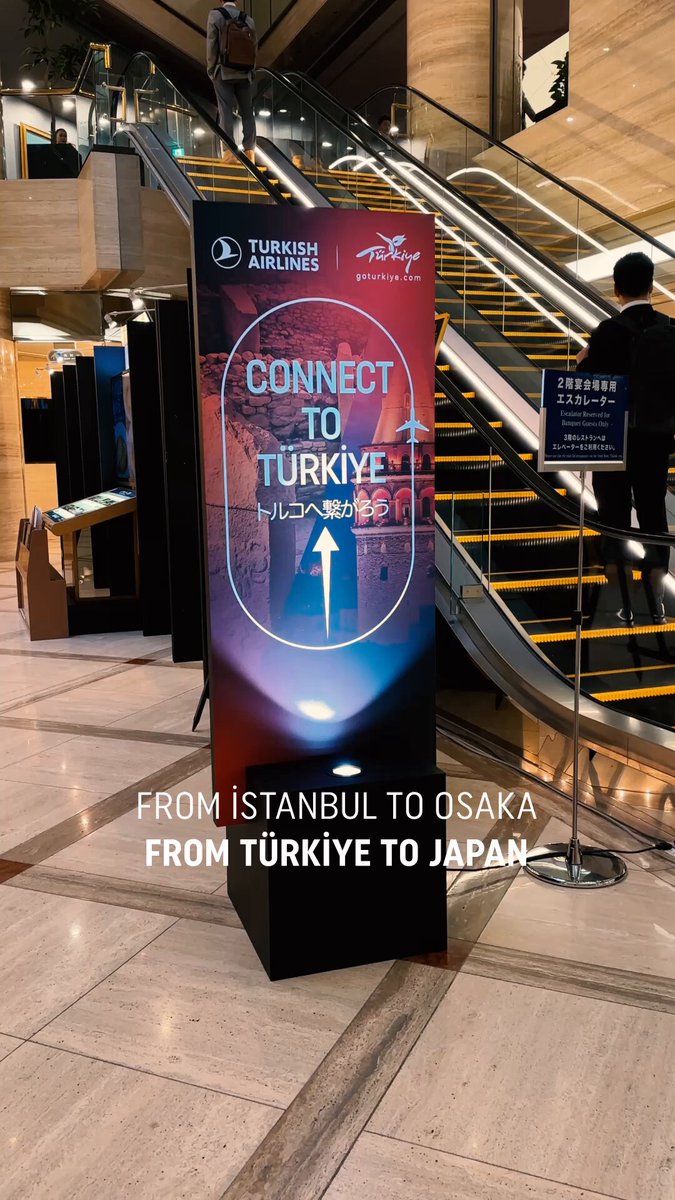 Türk Hava Yolları, Osaka'da 