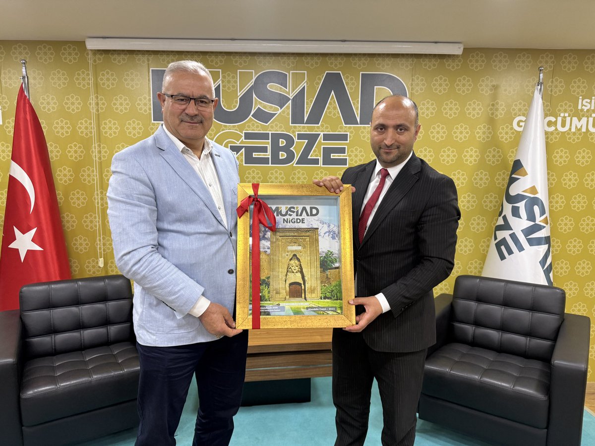 MÜSİAD Niğde ve Gebze Şubeleri İş Birliği Görüşmesi Gerçekleştirdi