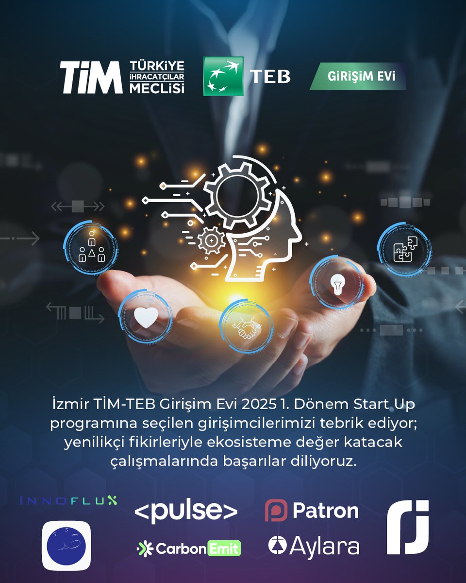 İzmir TİM TEB Girişim Evi'nin Yeni Startup Programı Girişimcilerini Kutladı