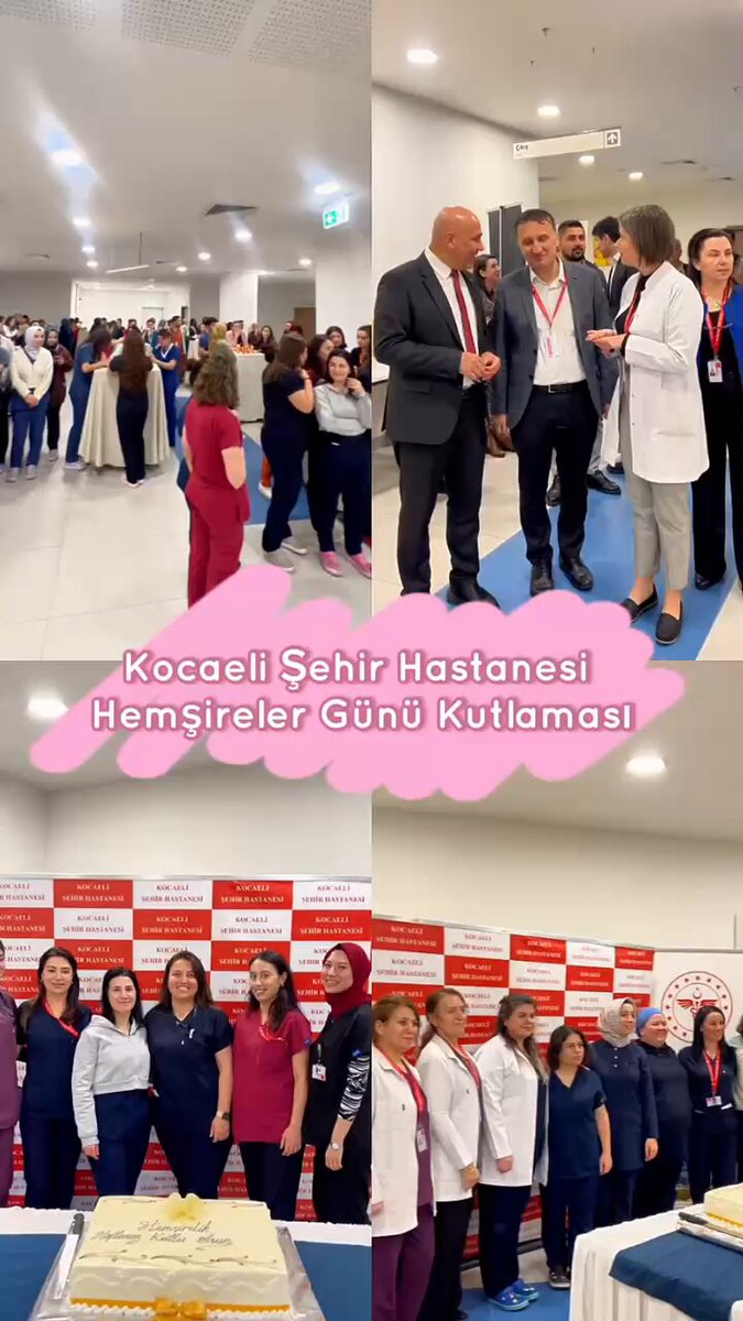 Kocaeli Şehir Hastanesi, Hemşireler Günü'nü Kutladı