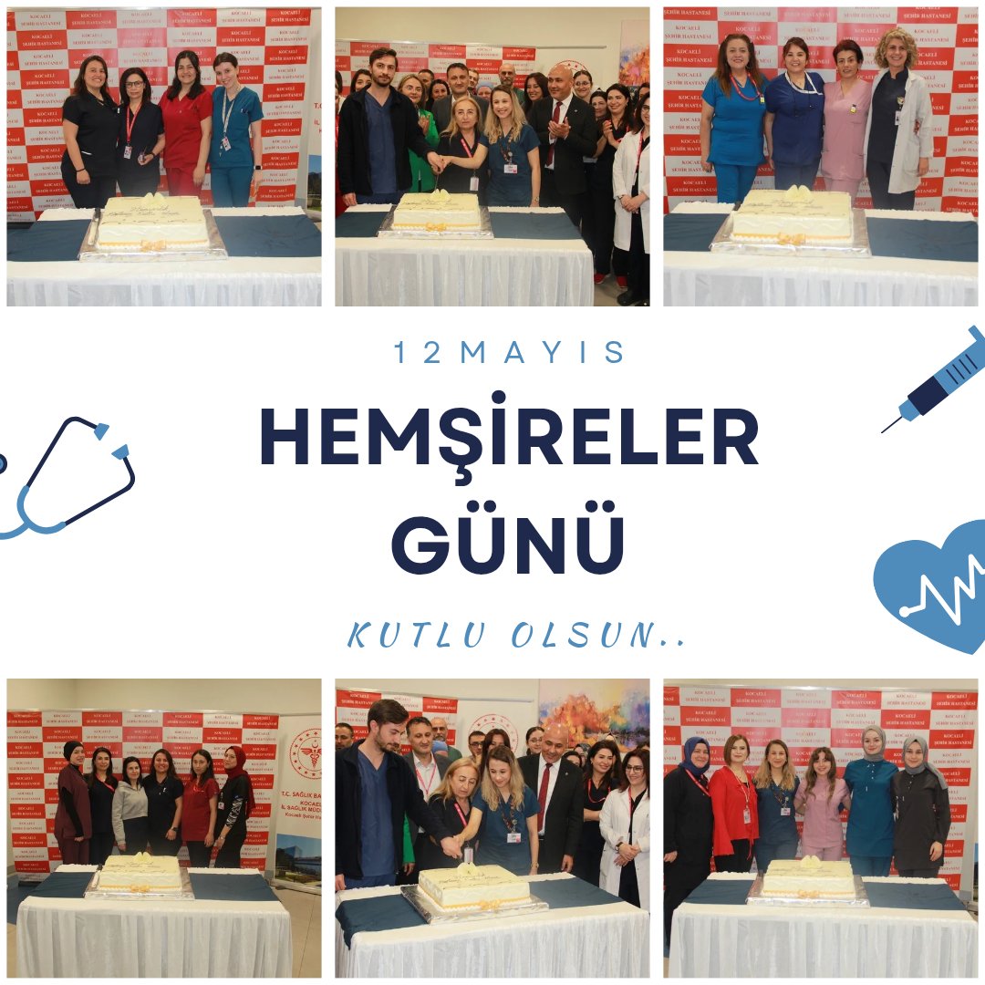 Kocaeli Şehir Hastanesi, Hemşireler Günü'nü Kutladı