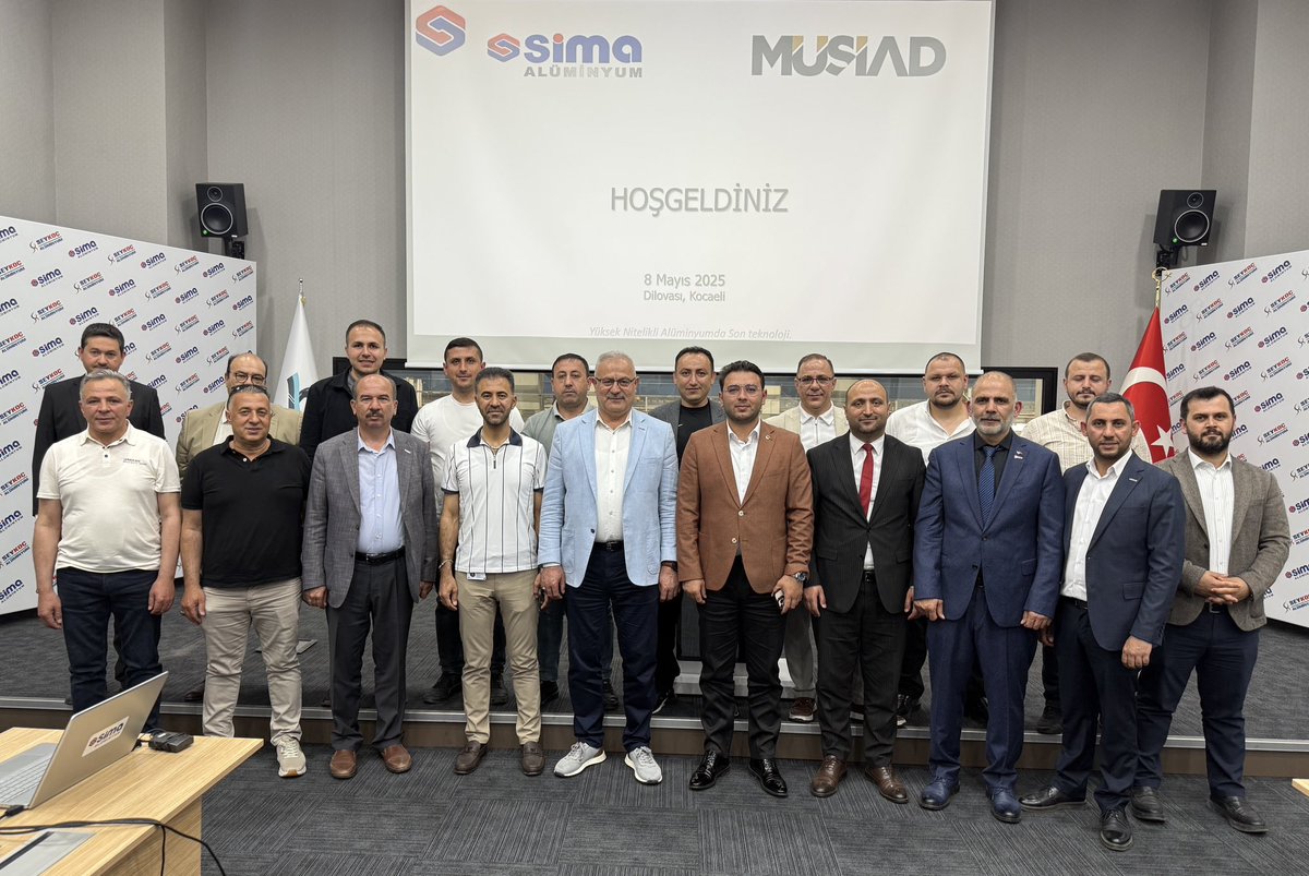 MÜSİAD Niğde Heyeti, Sima Alüminyum'u Ziyaret Etti