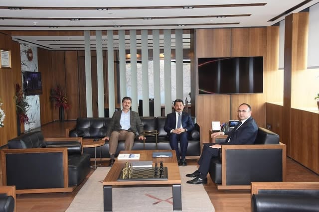 Kırşehir Milletvekili Erbakan, Karayolları Genel Müdürü ile Proje Değerlendirmesi Yaptı