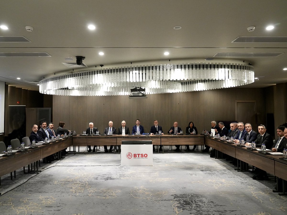 Bursa'da Kentsel Dönüşüm ve Çevre Politikaları Hakkında Toplantı Düzenlendi