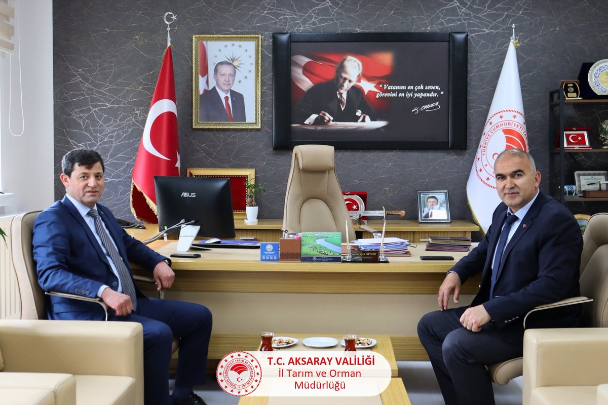 Aksaray Baro Başkanı, Tarım ve Orman Müdürlüğü'nü Ziyaret Etti