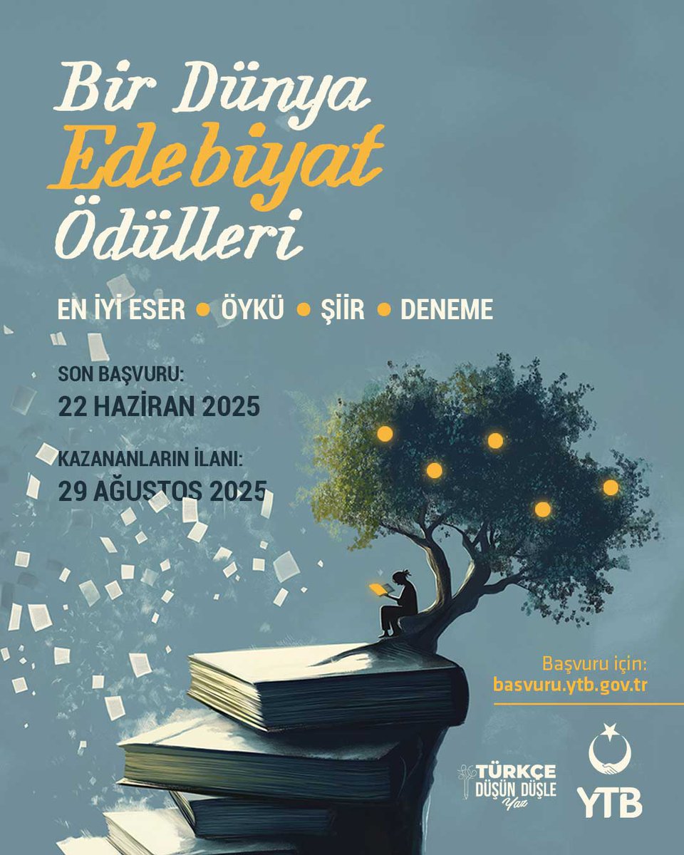 YTB, Dünya Edebiyat Ödülleri Yarışması ile Türk Diasporasının Sesini Duyurmayı Hedefliyor