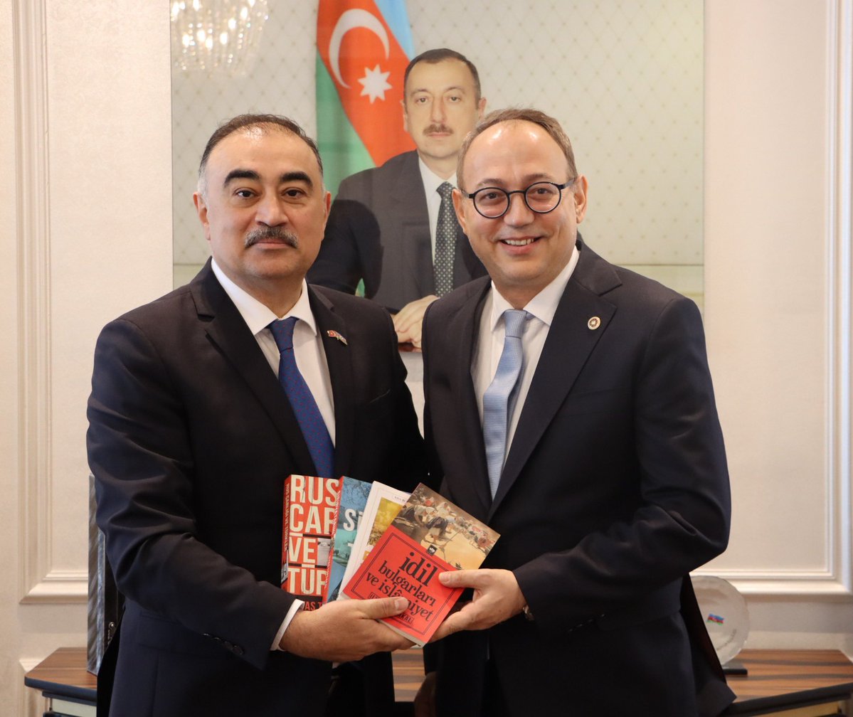 Azerbaycan Büyükelçisi, Milliyetçi Harekat Partisi Genel Başkan Yardımcısı ile Bir Araya Geldi