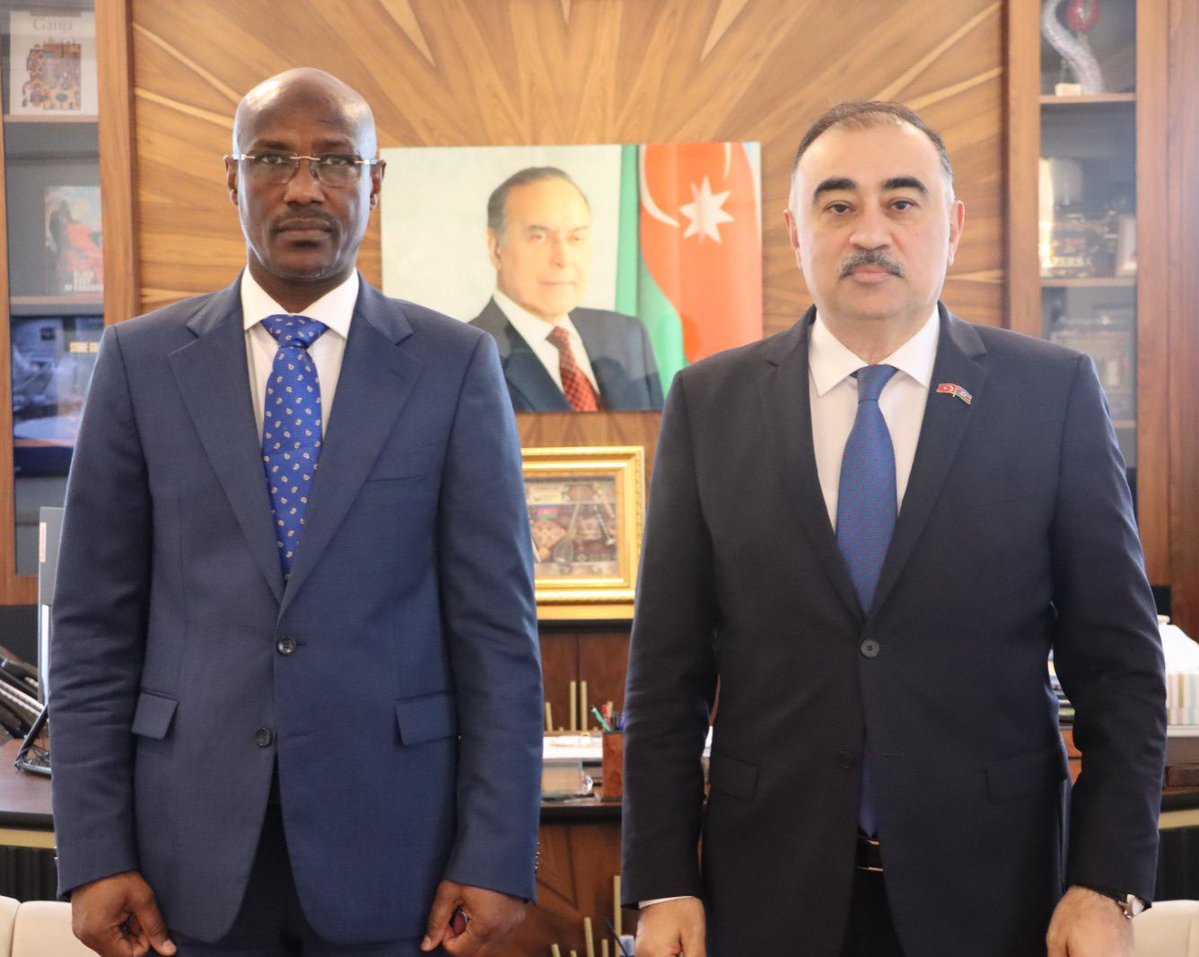 Azerbaycan ve Çad Büyükelçileri N'Djamena'da Bir Araya Geldi