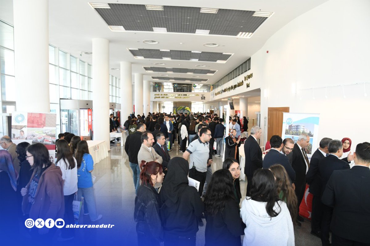 Anadolu Üniversiteler Birliği Tanıtım Fuarı'nın İkinci Durağı Kırşehir Ahi Evran Üniversitesi Oldu
