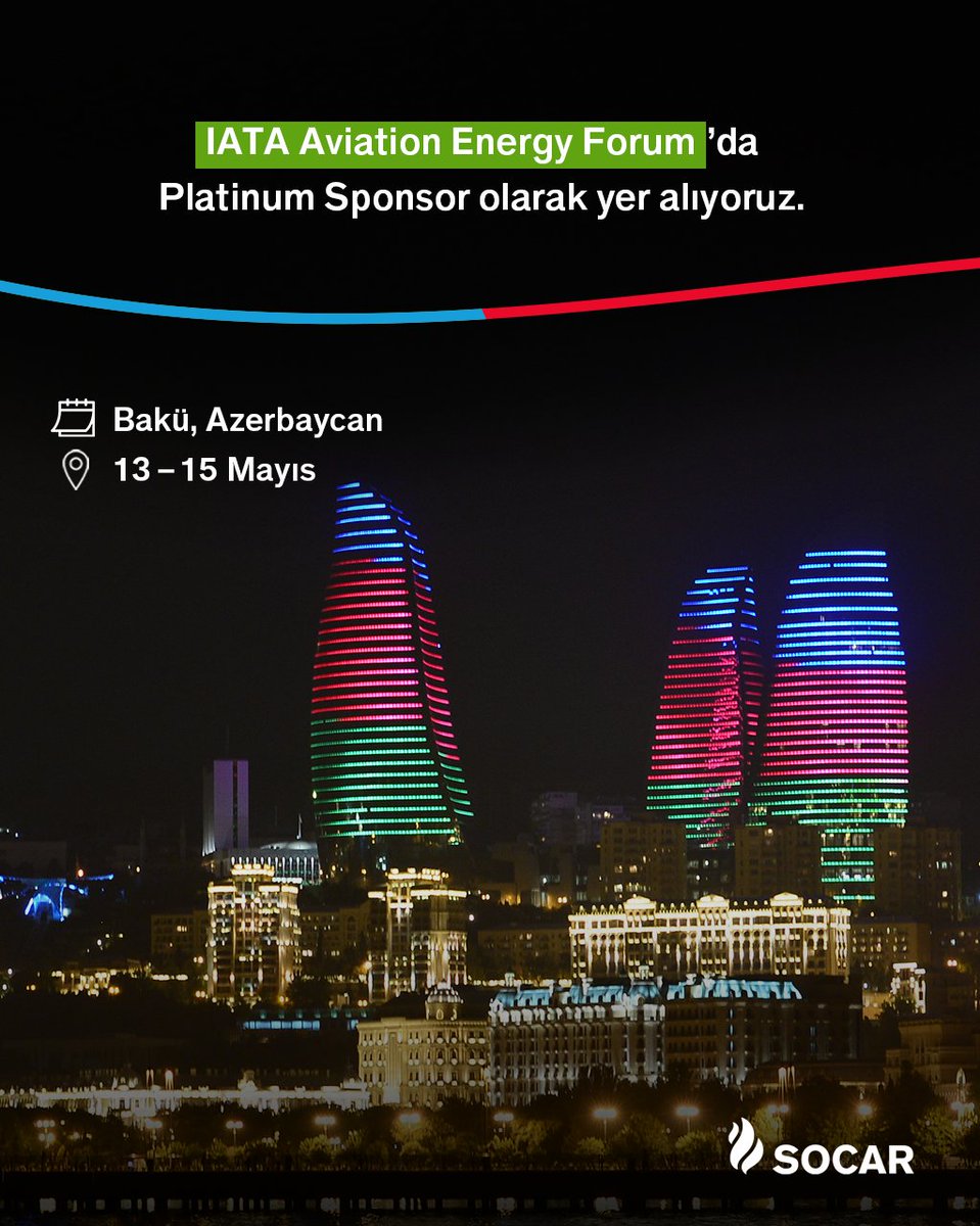 SOCAR Türkiye, IATA Aviation Energy Forum'a Platinum Sponsor Oldu