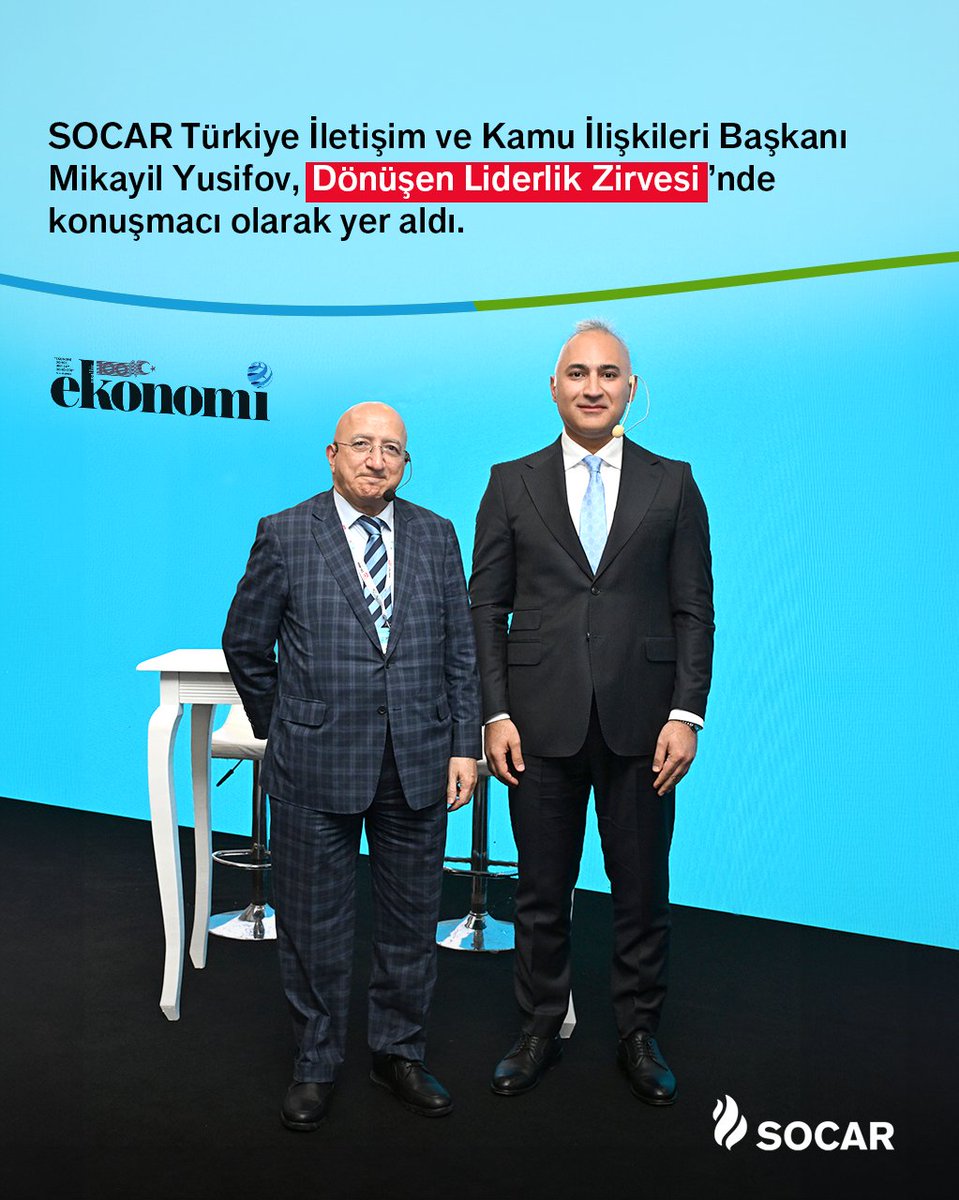 SOCAR Türkiye Dönüşen Liderlik Zirvesi'nde Sektörün Geleceği Tartışıldı