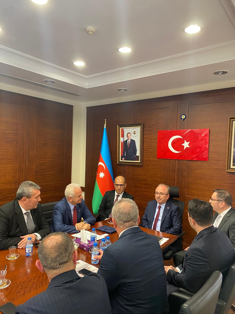 Türkiye ve Azerbaycan İş Dünyası Heyetleri Bir Araya Geldi