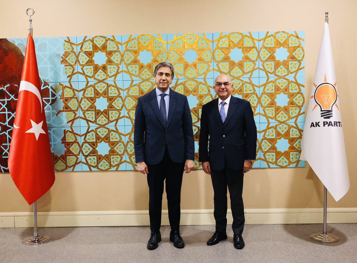 Viyana Büyükelçisi Ceyhun, AK Parti'li Demir'i Ziyaret Etti