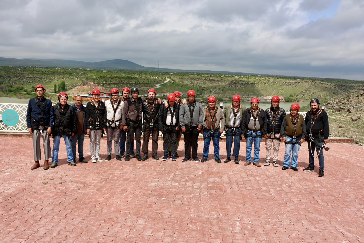 Engelliler, Zipline ile Adrenalin Deneyimi Yaşadı