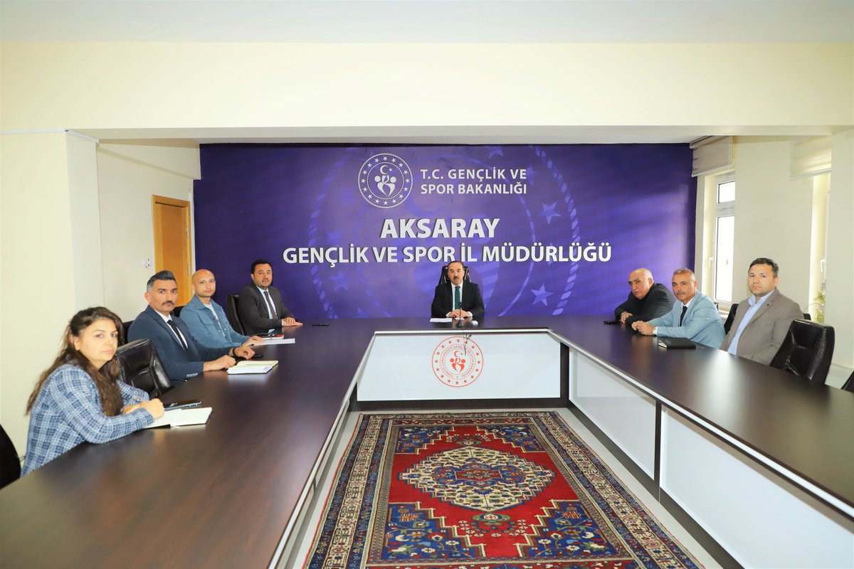 Aksaray Gençlik ve Spor İl Müdürlüğü, 19 Mayıs Etkinliklerini Planladı