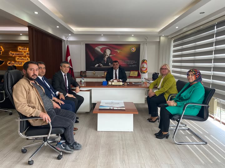 Kırşehir Ticaret ve Sanayi Odası, Sosyal Güvenlik Haftası Nedeniyle SGK İl Müdürü ile Bir Araya Geldi