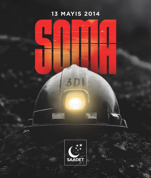 Saadet Partili Vekil Arıkan, Soma Maden Faciası'nda Hayatını Kaybeden Madencileri Andı