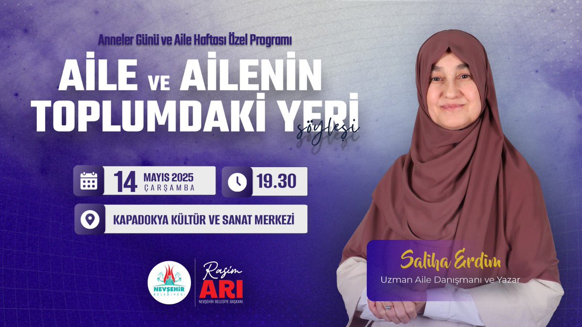 Nevşehir Belediye Başkanı Erdim, Aile Bağının Toplumdaki Önemi Üzerine Değerlendirme Yaptı