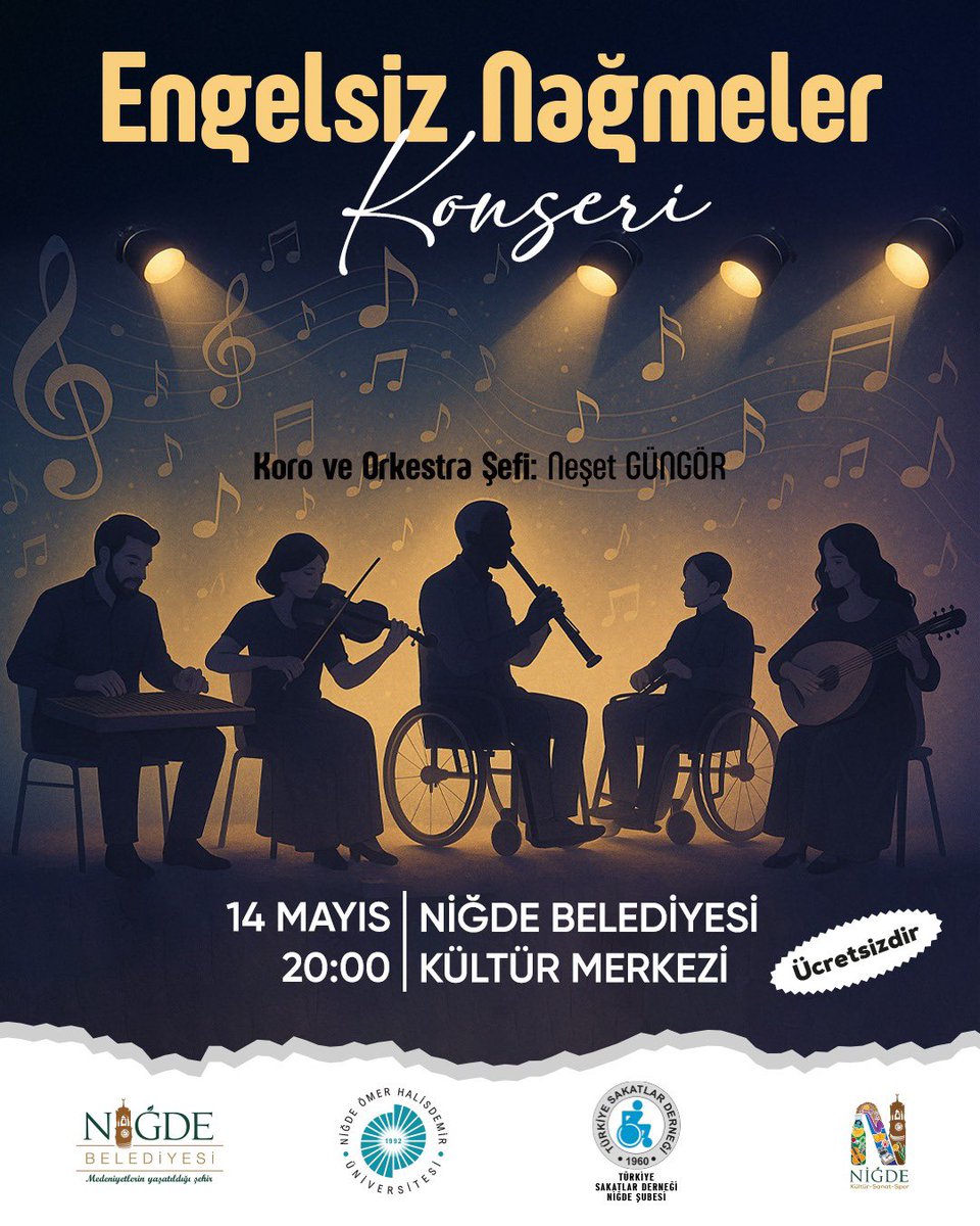 Niğde Ömer Halisdemir Üniversitesi, Engelsiz Nağmeler Konseri Düzenliyor