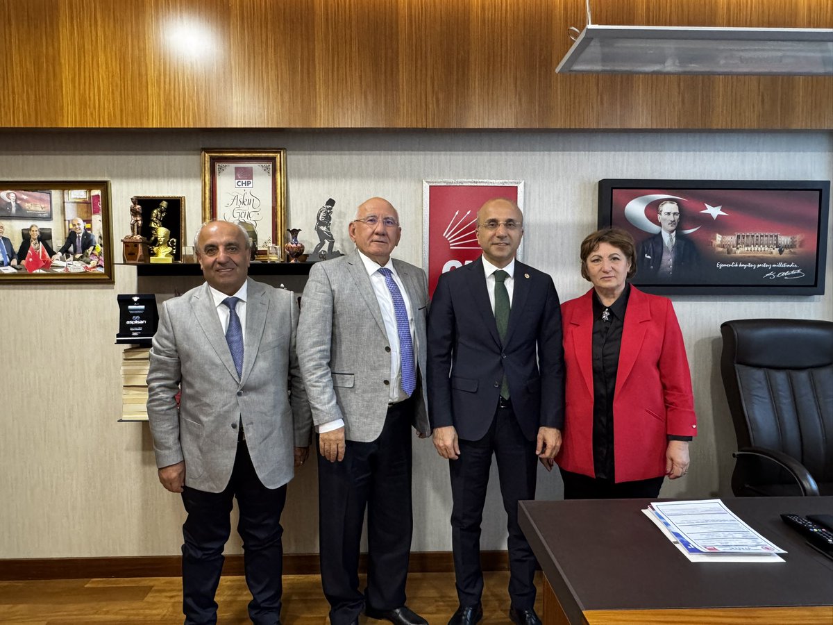 TBMM'de Ziyaret: Erdal Demir Ailesi ve Poyraz Ailesi CHP Kayseri Milletvekili Genç Tarafından Kabul Edildi