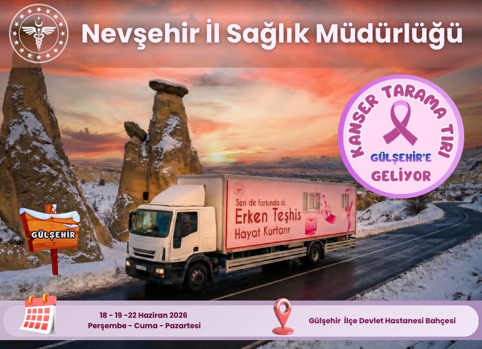 Nevşehir İl Sağlık Müdürlüğü'nden Önemli Duyuru!