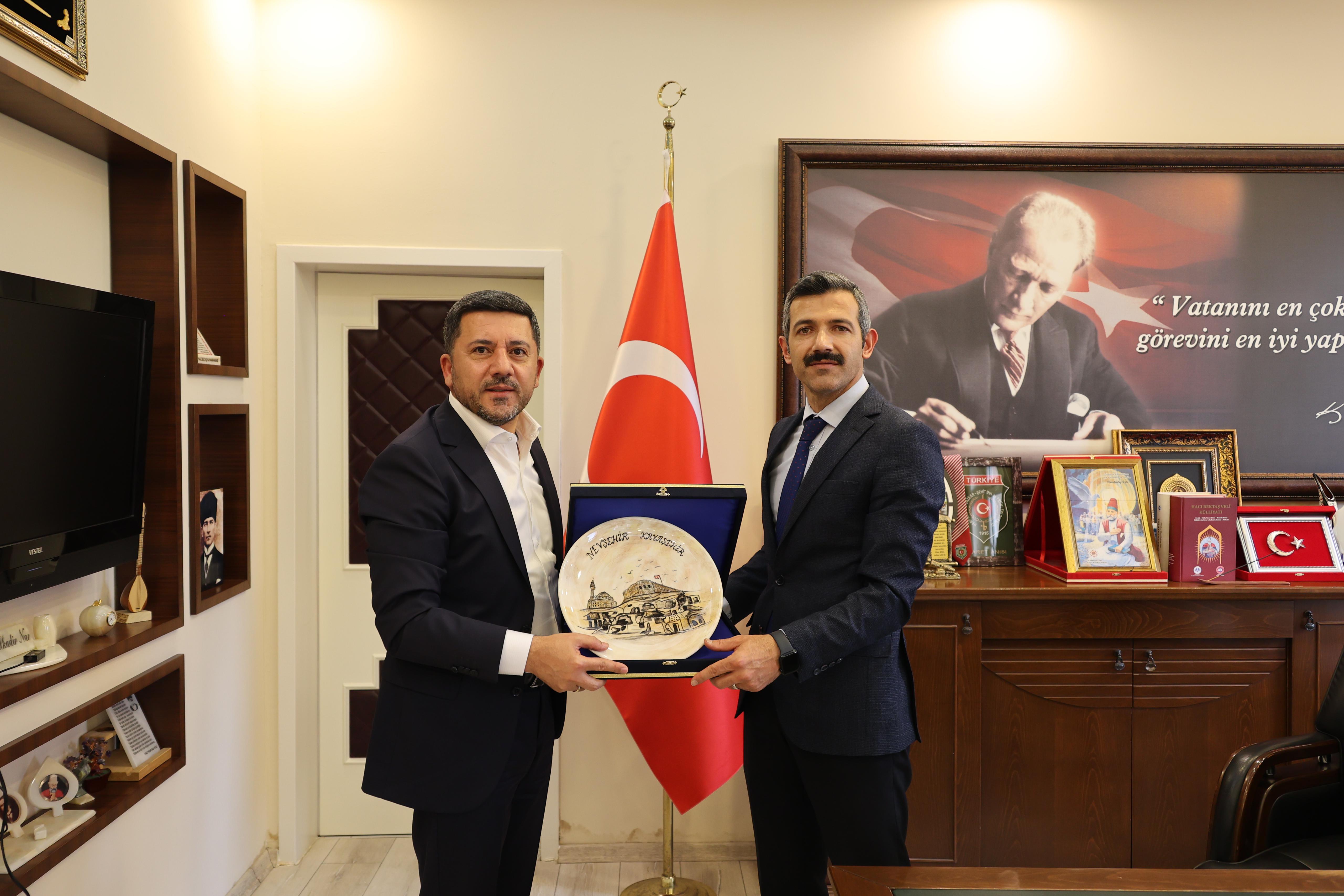Nevşehir Belediye Başkanı Rasim Arı’dan Hacıbektaş Ziyareti