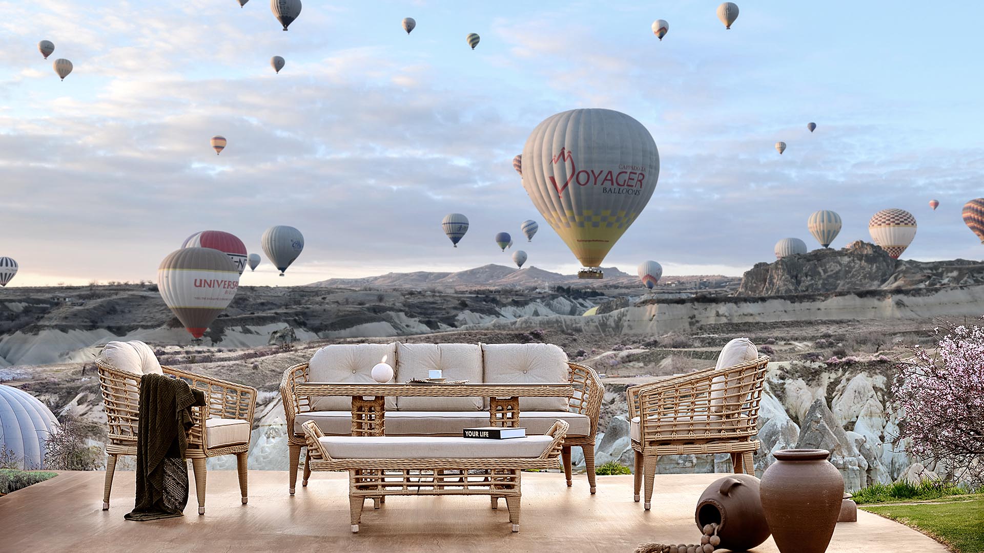 Türkiye’de tasarım trendlerine yön veren Kelebek Mobilya, Kelebek Garden&Balcony kategorisiyle açık alanlara yeni bir soluk getiriyor