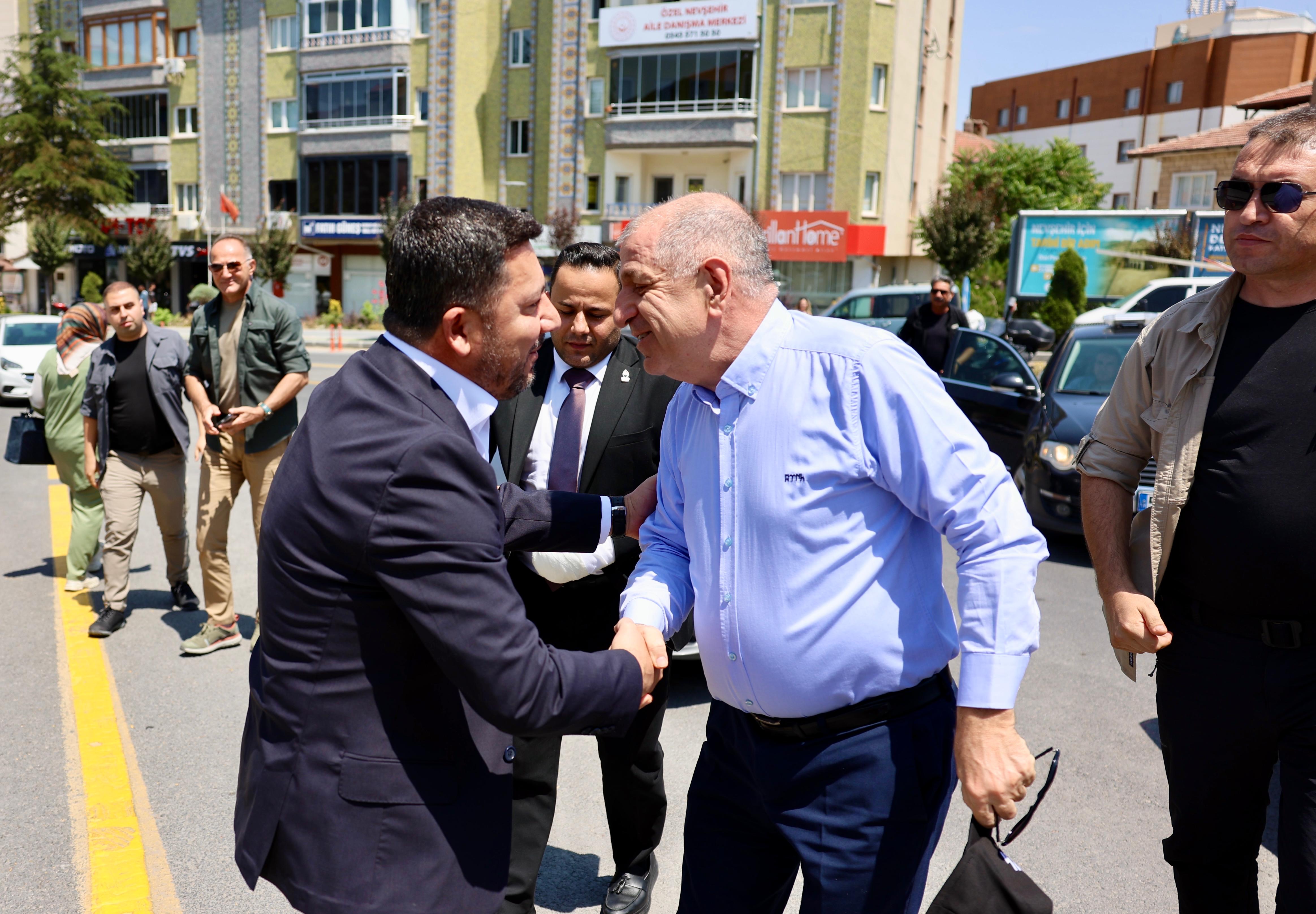 Zafer Partisi Genel Başkanı Özdağ’dan Başkan Rasim Arı’ya Ziyaret