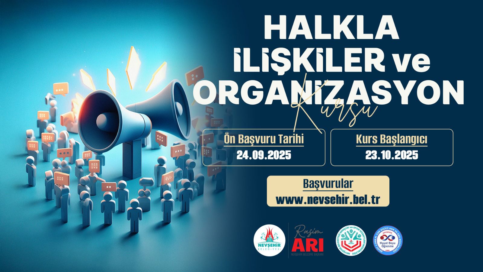 KAPEM'de 4 Kurs İçin Kayıtlar Yarın Başlıyor