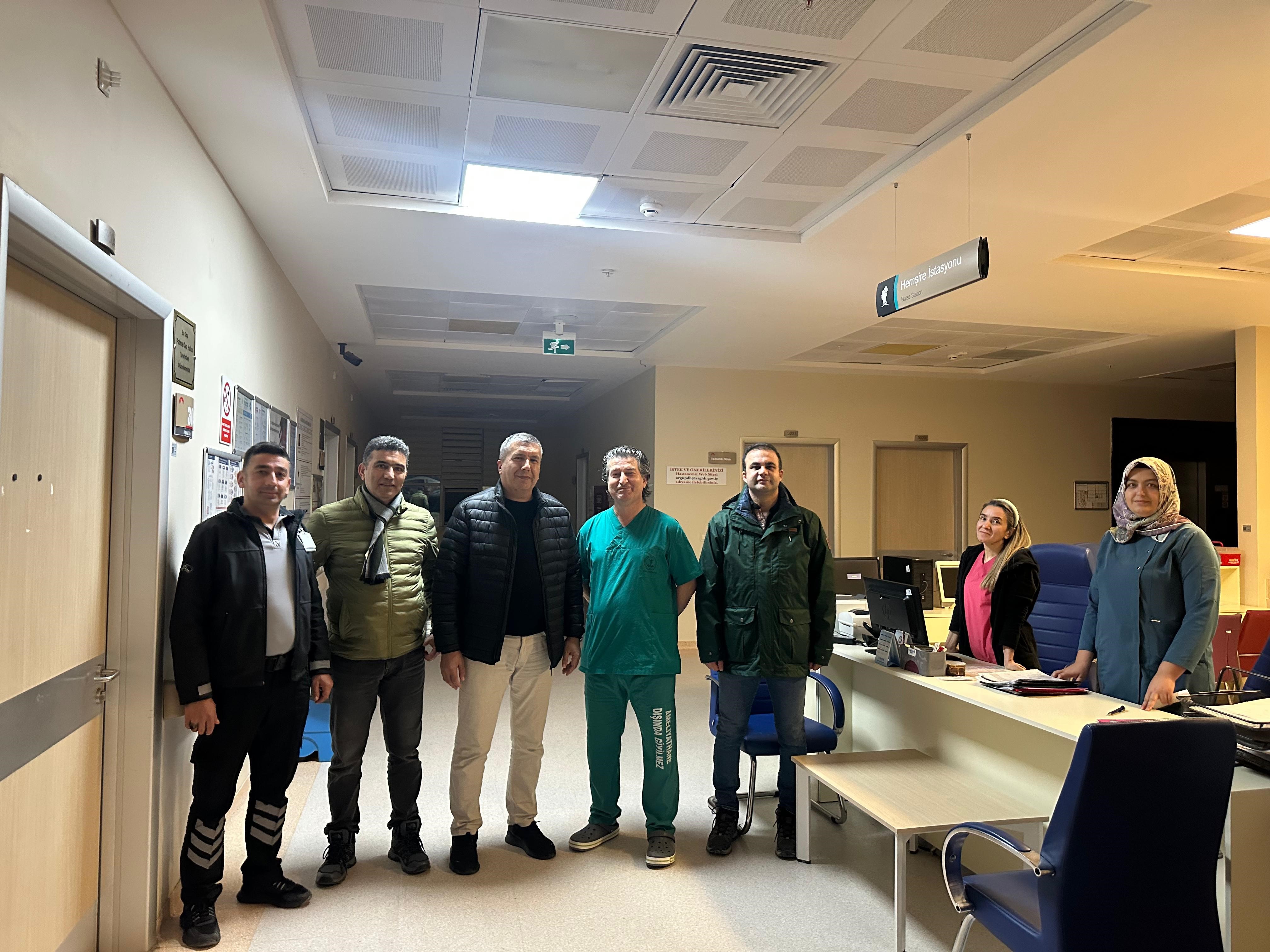 İl Sağlık Müdürü Tartar’dan Ürgüp’te Gece Ziyareti