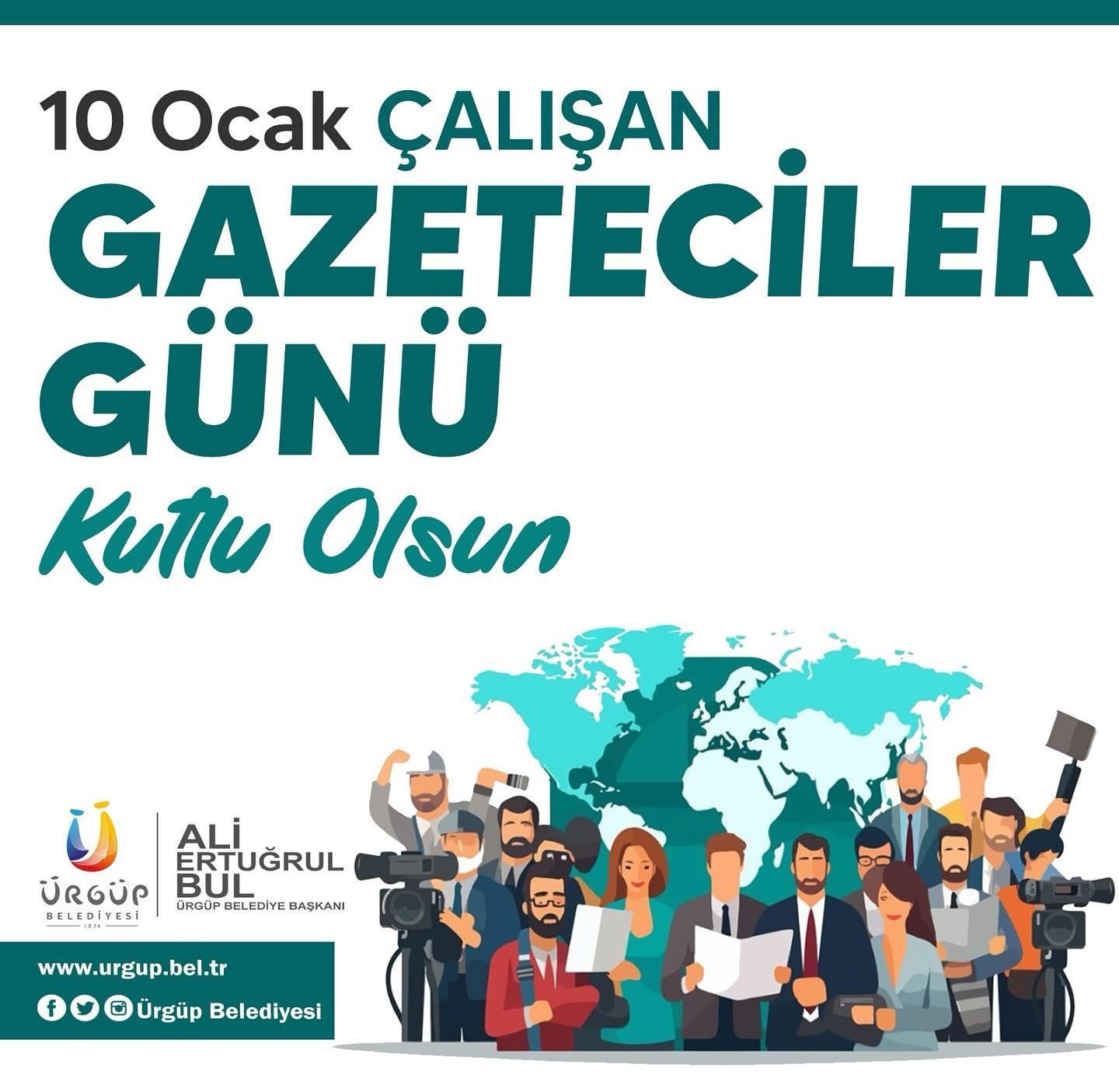 Belediye Başkanı Ali Ertuğrul Bul’dan 10 Ocak Çalışan Gazeteciler Günü Mesajı
